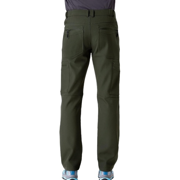 Trailside Supply Fleece Insulated Pants Softshell Water‎ Wind-Resistant Ski Snow - Picture 2 of 10